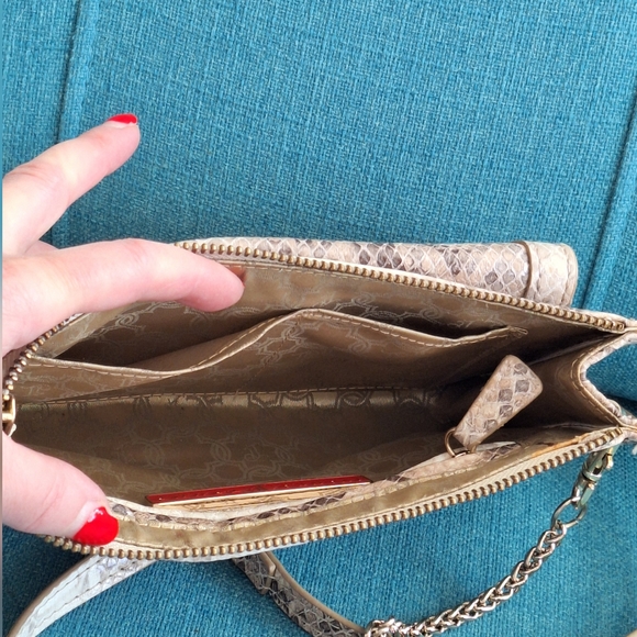 Ivanka Trump Python Print Crossbody - Picture 7 of 9